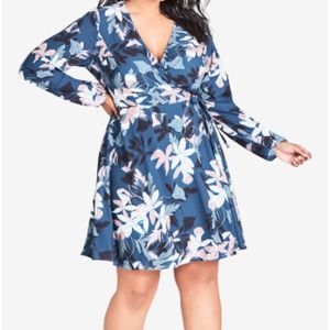 NWT City Chic Luna A-line Dress - Size 16